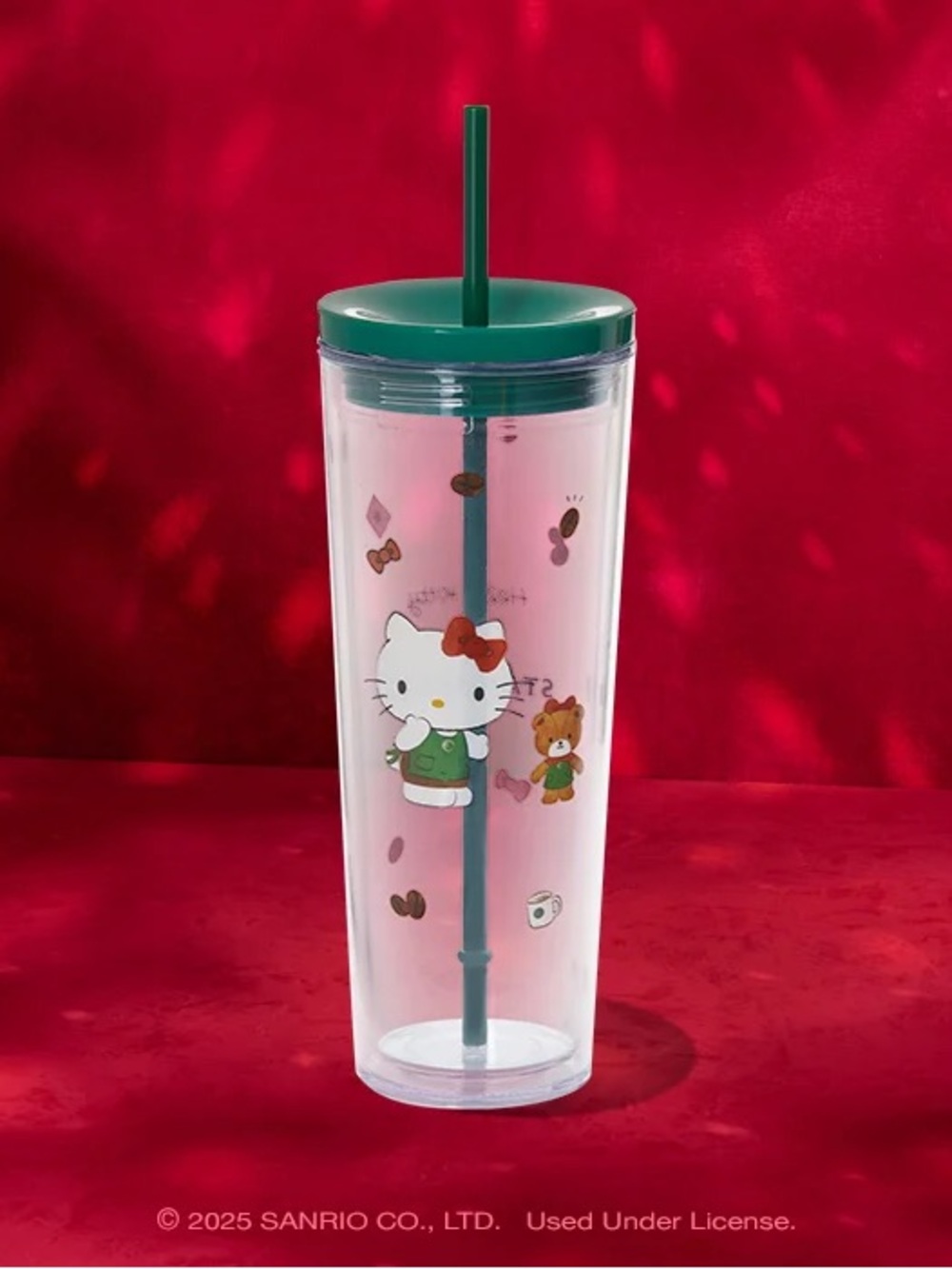 NEW! Starbucks Hello Kitty Cold Cup